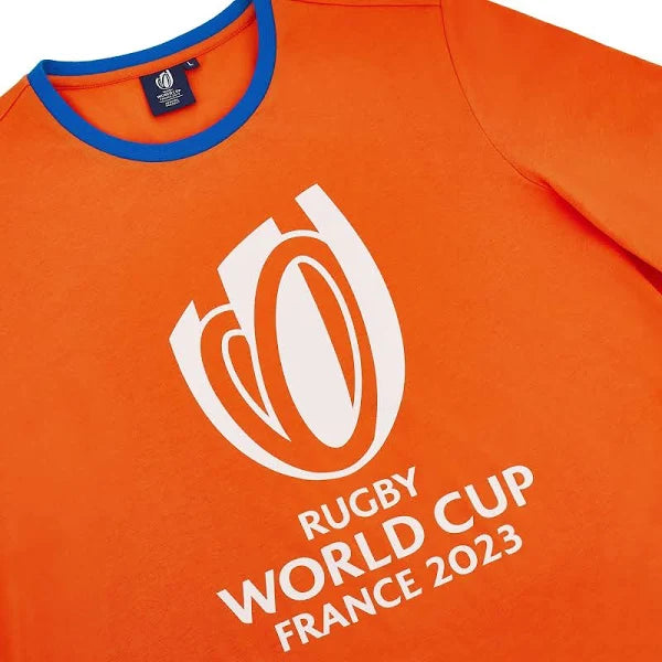Macron RWC 2023 Rugby World Cup Tee (Orange) Women's