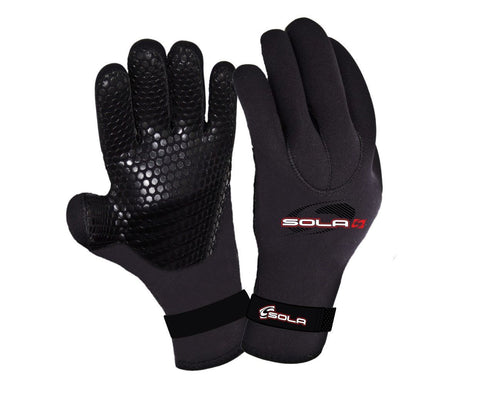 Sola 3MM TITANIUM D/L (DOUBLE LINED) GLOVE