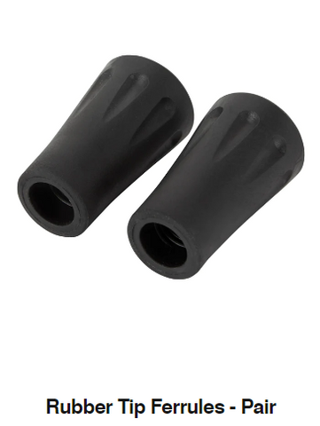 Trekmates Rubber Tip Ferrules - Pair