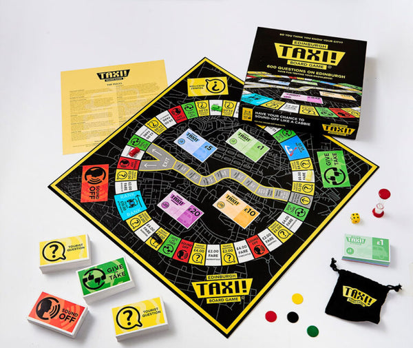Taxi Board Game - Edinburgh