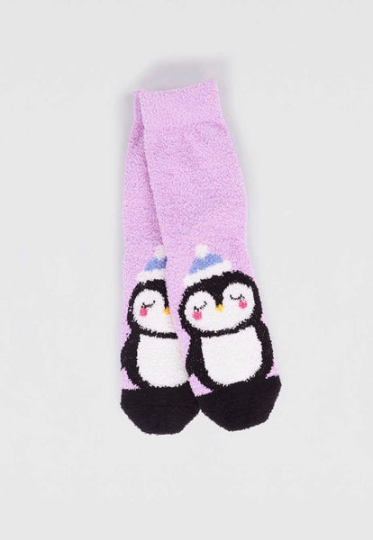 Billie Kids Recycled Polyester Fluffy socks