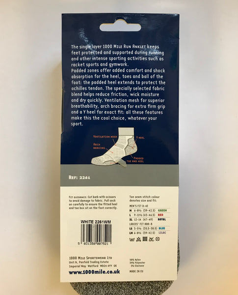 Run anklet twin pack