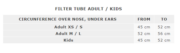 Buff Filter Tube